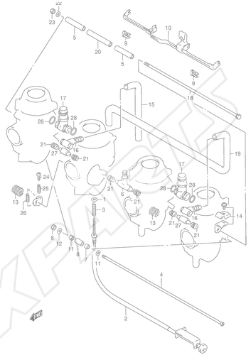 Billede til varegruppe CARBURETOR FITTINGS