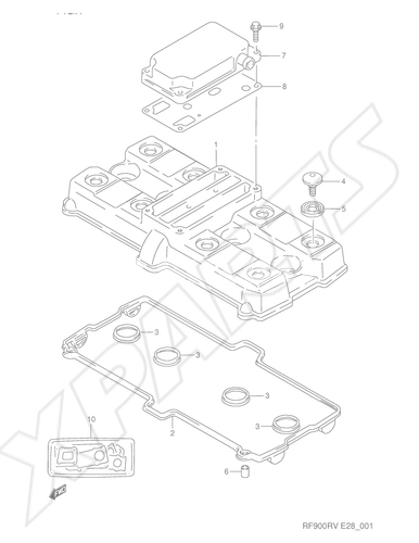 Billede til varegruppe CYLINDER HEAD COVER