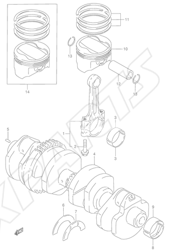 Bild für Kategorie CRANKSHAFT