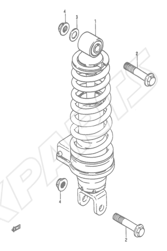 Billede til varegruppe REAR SHOCK ABSORBER