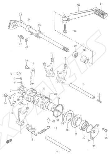 Billede til varegruppe GEAR SHIFTING