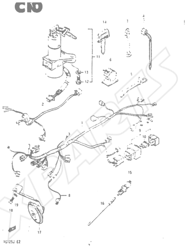 Billede til varegruppe WIRING HARNESS