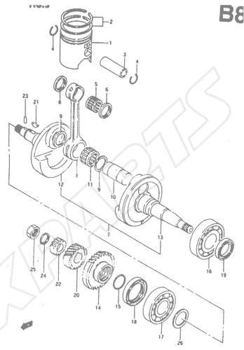 Billede til varegruppe CRANK SHAFT