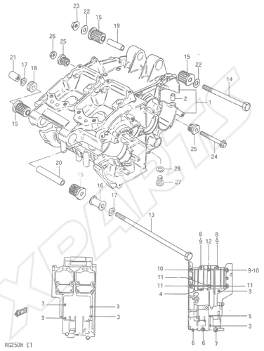 Billede til varegruppe CRANKCASE