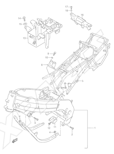 Bild für Kategorie FRAME (MODEL N/ P/ R/ T)