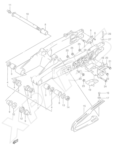Billede til varegruppe REAR SWINGING ARM