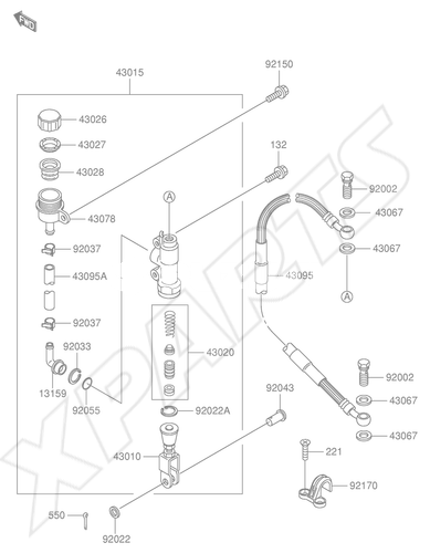 Bild für Kategorie REAR MASTER CYLINDER