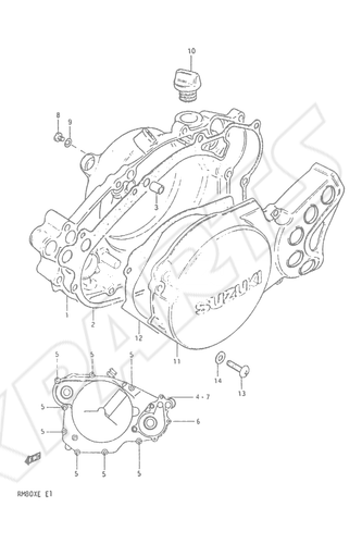 Bild für Kategorie CRANKCASE COVER