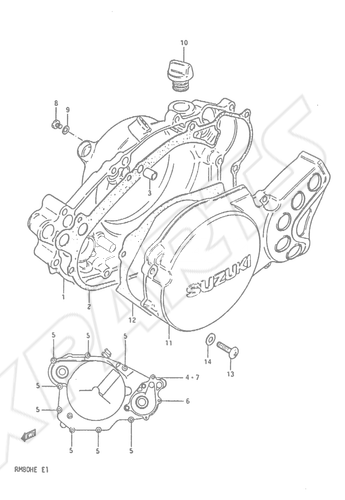 Billede til varegruppe CRANKCASE COVER