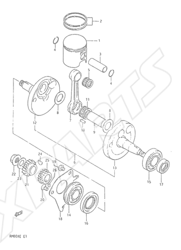 Billede til varegruppe CRANKSHAFT
