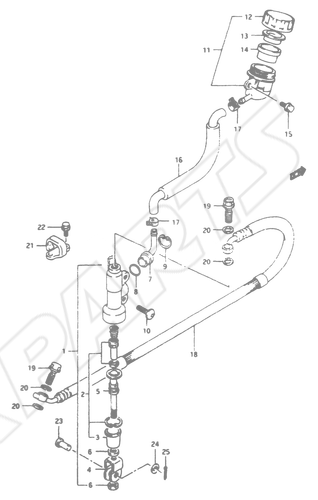 Billede til varegruppe REAR MASTER CYLINDER