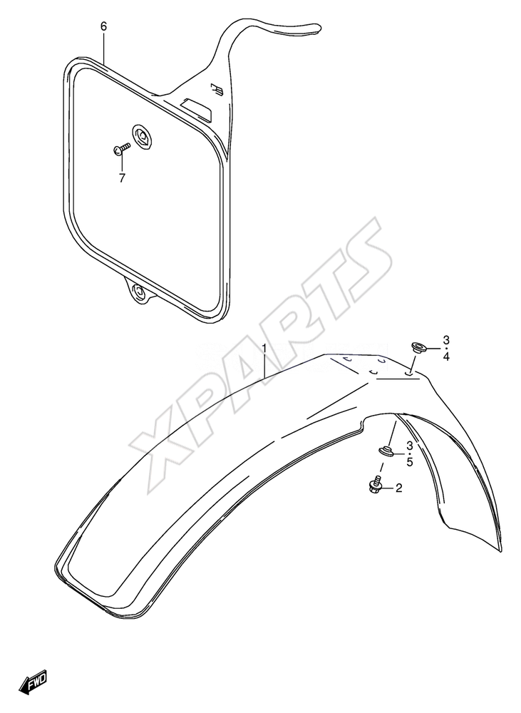 Billede til varegruppe FRONT FENDER