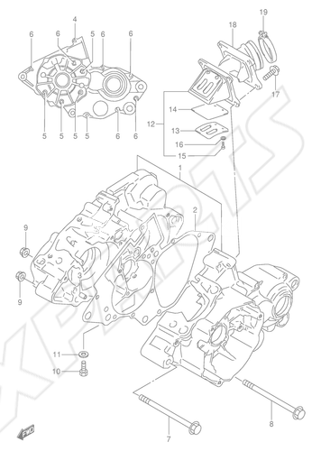 Bild für Kategorie CRANKCASE
