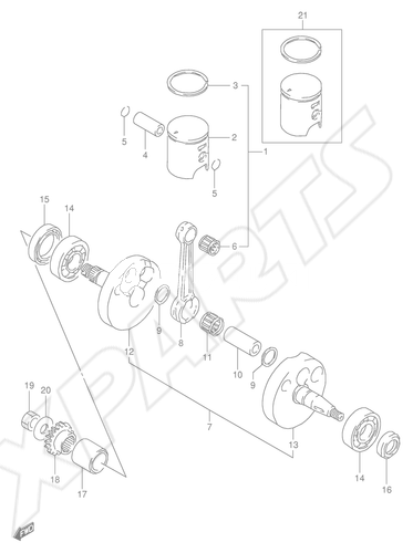 Bild für Kategorie CRANKSHAFT