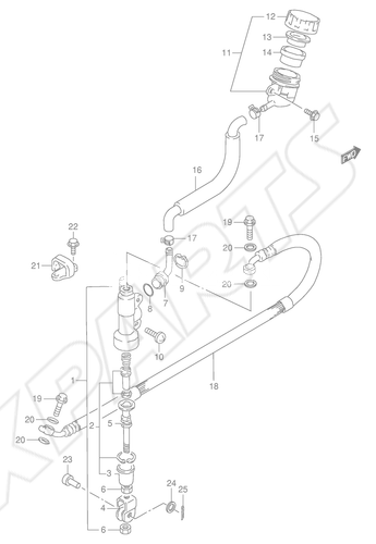 Bild für Kategorie REAR MASTER CYLINDER