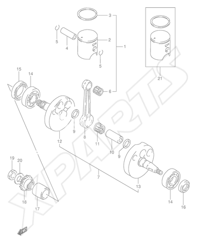 Billede til varegruppe CRANKSHAFT