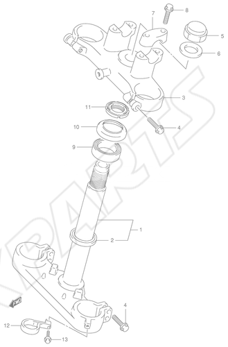 Billede til varegruppe FRONT FORK BRACKET