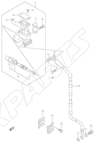 Billede til varegruppe FRONT MASTER CYLINDER (MODEL K5/ K6)