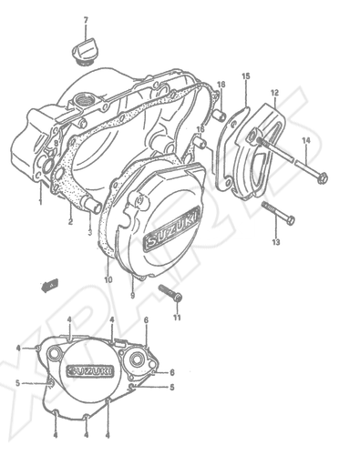 Billede til varegruppe CRANKCASE COVER