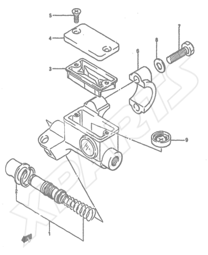 Billede til varegruppe FRONT MASTER CYLINDER (MODEL F)