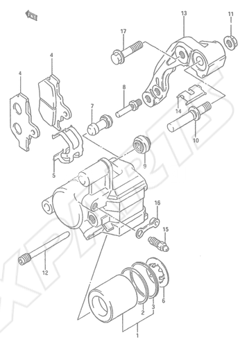 Billede til varegruppe FRONT CALIPER (MODEL G)