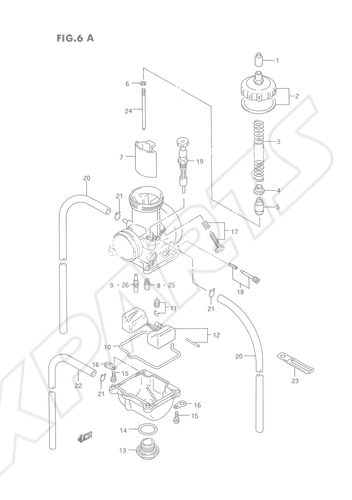 Billede til varegruppe CARBURETOR (MODEL R/ S)