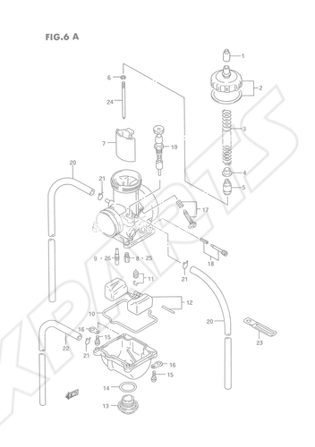 Billede til varegruppe CARBURETOR (MODEL R/ S)