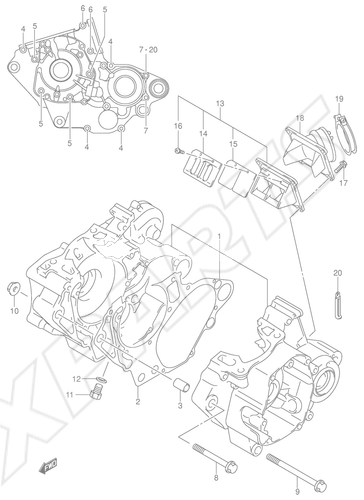 Billede til varegruppe CRANKCASE