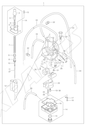 Billede til varegruppe CARBURETOR (MODEL K1)