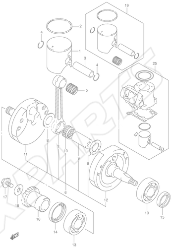 Bild für Kategorie CRANKSHAFT