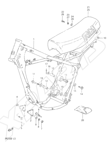 Bild für Kategorie FRAME -SEAT