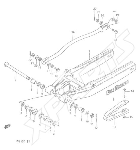 Billede til varegruppe REAR SWINGING ARM MODEL ZFIG.36 F-3