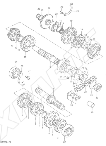 Billede til varegruppe TRANSMISSION MODEL ZFIG.12 C-5