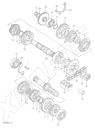 Billede til varegruppe TRANSMISSION MODEL D