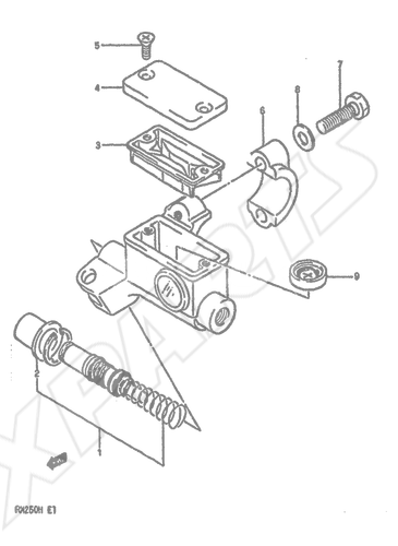 Billede til varegruppe FRONT MASTER CYLINDER (MODEL G)