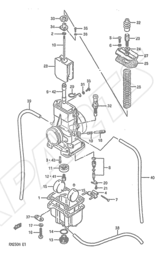 Billede til varegruppe CARBURETOR (MODEL G)