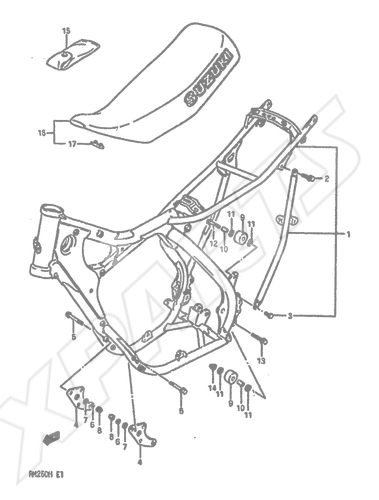 Billede til varegruppe FRAME-SEAT (MODEL H)