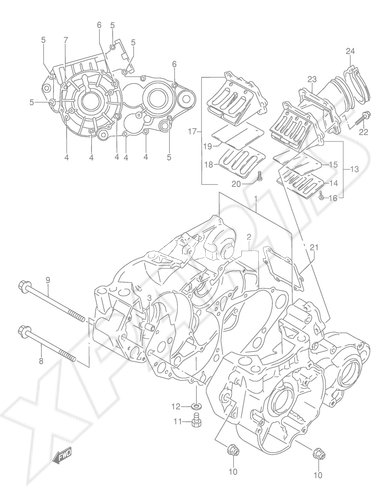 Billede til varegruppe CRANKCASE