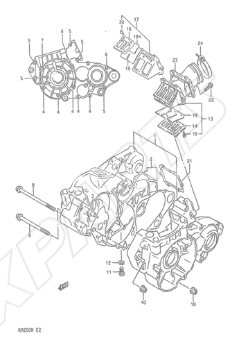 Bild für Kategorie CRANKCASE