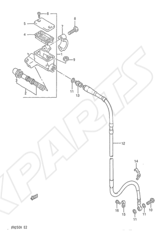 Billede til varegruppe FRONT MASTER CYLINDER (MODEL N)