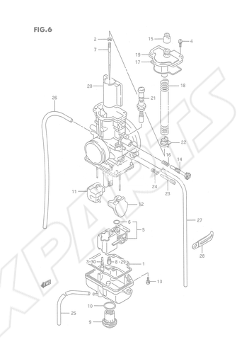 Bild für Kategorie CARBURETOR (MODEL K/ L/ M/ N)