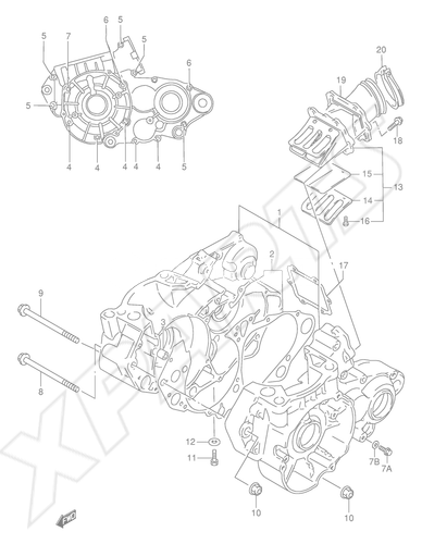 Billede til varegruppe CRANKCASE