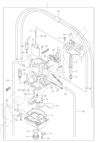 Billede til varegruppe CARBURETOR (MODEL K2)