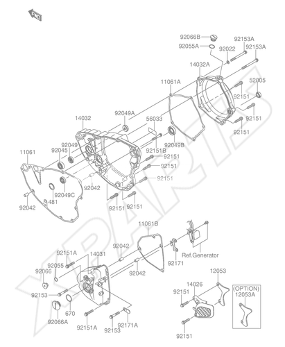 Billede til varegruppe ENGINE COVER