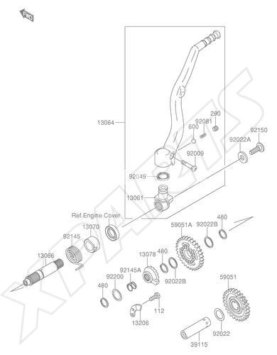 Billede til varegruppe KICKSTARTER MECHANISM