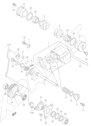 Billede til varegruppe EXHAUST VALVE (MODEL K1)