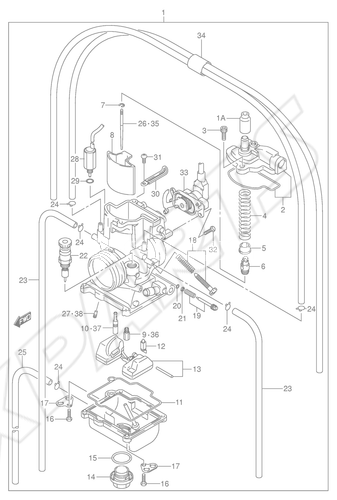 Billede til varegruppe CARBURETOR (MODEL K1)