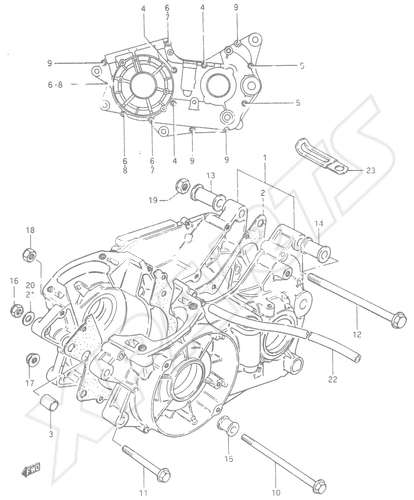 Billede til varegruppe CRANKCASE