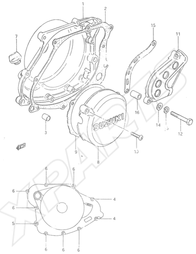 Billede til varegruppe CRANKCASE COVER