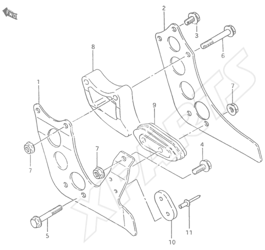 Billede til varegruppe CHAIN GUIDE (MODEL D)